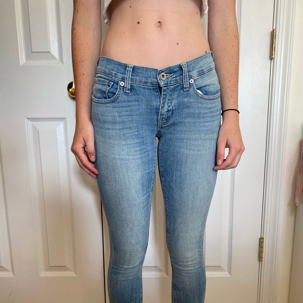 Charlie Skinny Low Rise Jeans